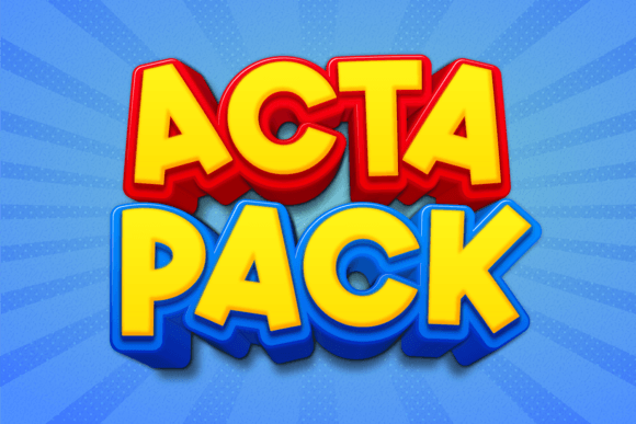 Acta Pack: A Playful Display Font That Makes Your Brand Feel Like Home