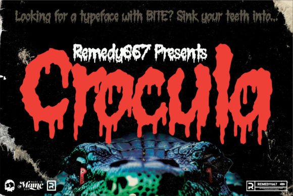 Crocula: A Display Font That Commands Attention