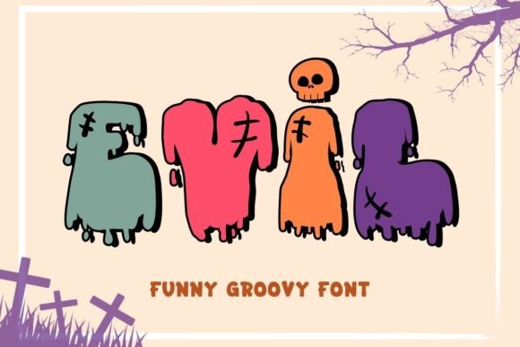 Evil: A Groovy Display Font with Bold Personality