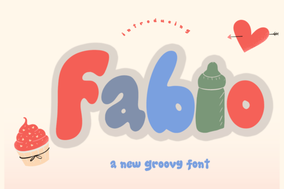 Fabio: A Friendly Display Font for Handmade Labels & Printables