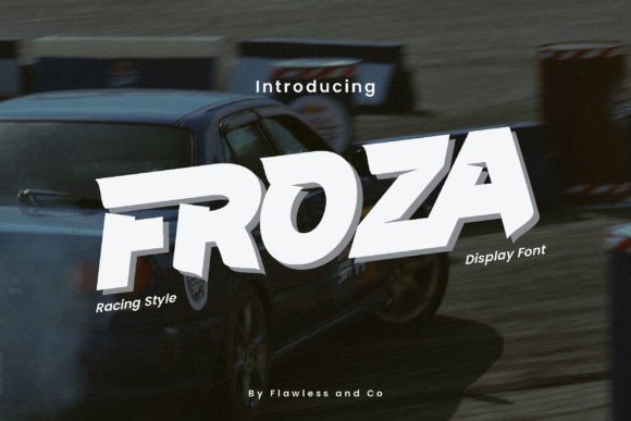 Froza: A Bold Display Font That Drives Brand Energy