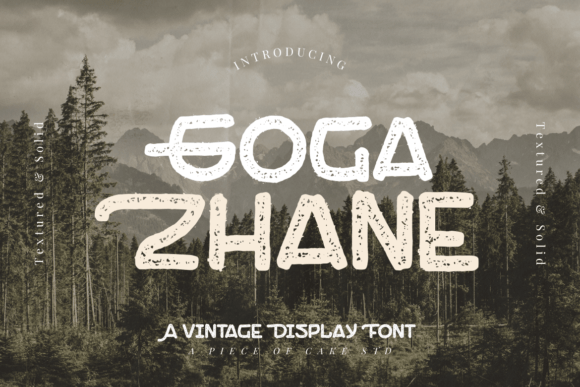 Goga Zhane: A Vintage Display Font That Builds Real Brand Trust