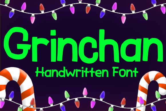 Grinchan: A Playful Display Font for Holiday & Brand Moments