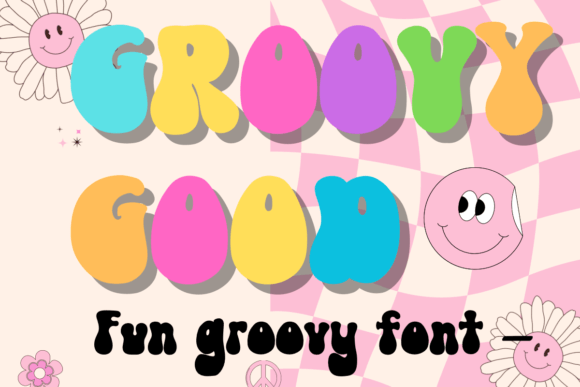 Groovy Good: A Handwritten Display Font That Connects