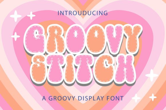 Groovy Stitch: A Playful, Polished Display Font for Small Business Branding