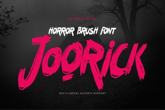 Joorick: A Bold Display Font That Commands Attention