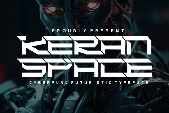 Keran Space: A Futuristic Display Font That Elevates Small Business Branding