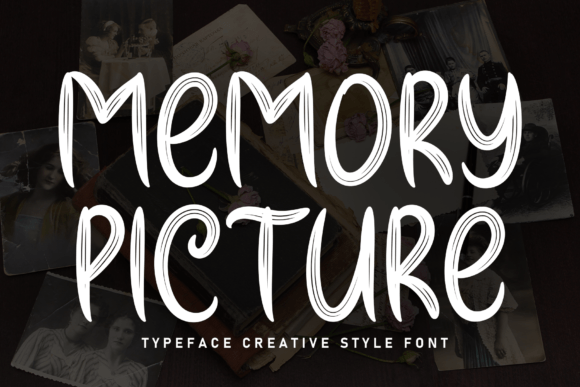 Memory Picture: A Display Font That Feels Like a Hand-Touched Memory