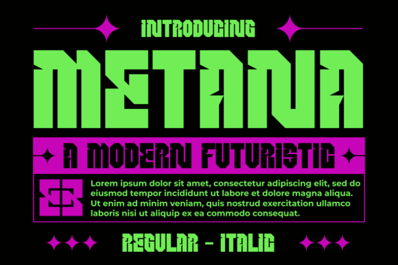 Metana: A Display Font That Breathes Life Into Editorial Moments