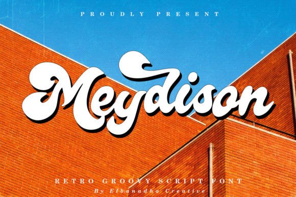 Meydison: A Retro Display Font That Feels Like Sunlight on Paper