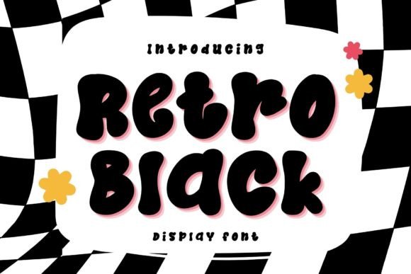 Retro Black: A Display Font That Sets the Mood—Fast