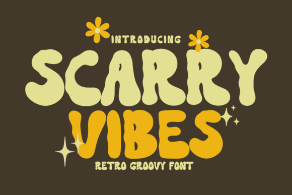 Scarry Vibes: A Playful Display Font for Editorial Moments