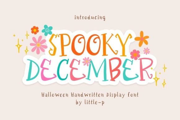 Spooky December: A Playful Display Font That Elevates Your Brand