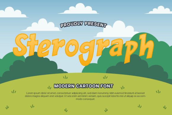 Sterograph: A Display Font That Feels Like a Thoughtful Pause