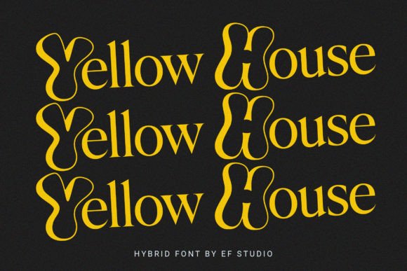 Yellow House: A Display Typeface That Balances Quirk and Authority
